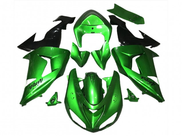 Reptile Green 2006-2007 Kawasaki ZX10R Motorcycle Fairing