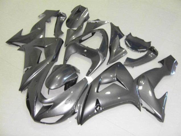 Silver Gloss 2006-2007 Kawasaki ZX10R Motorcycle Fairing