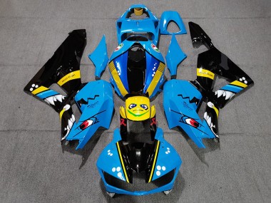 Sky Blue Custom 2013-2023 Honda CBR600RR Motorcycle Fairing