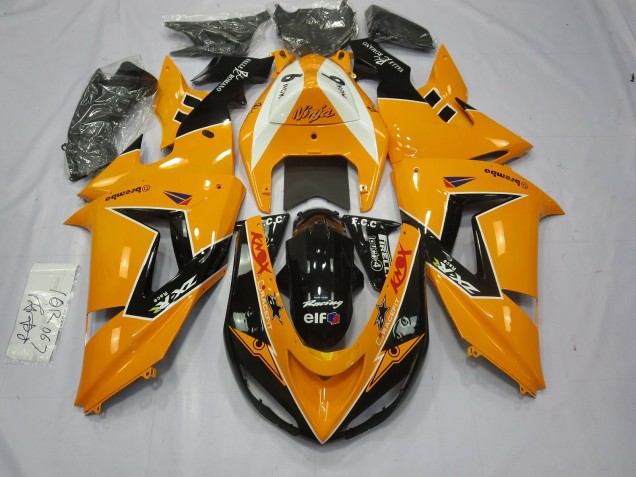 Special Orange 2006-2007 Kawasaki ZX10R Motorcycle Fairing