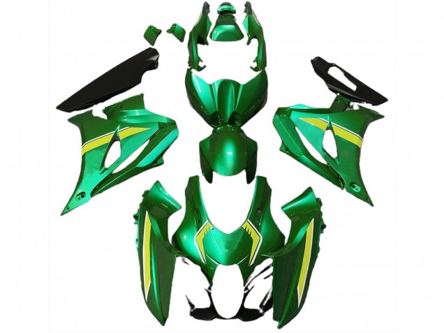 Stock Style Green 2017-2023 Suzuki GSXR 1000 Motorcycle Fairing