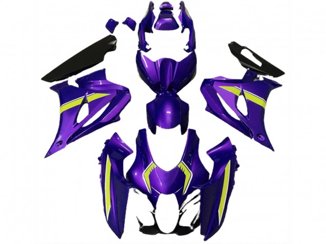 Stock Style Purple 2017-2023 Suzuki GSXR 1000 Motorcycle Fairing