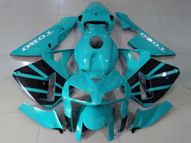 Teal OEM Style 2005-2006 Honda CBR600RR Motorcycle Fairing