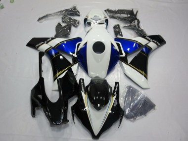 Unbranded Blue and Gold 2008-2011 Honda CBR1000RR Motorcycle Fairing