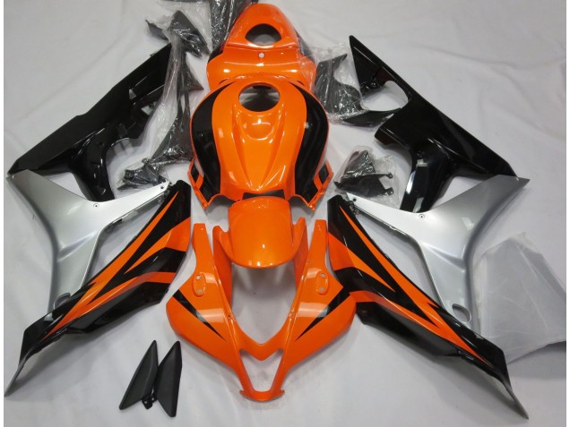 Vibrant Orange OEM Style 2007-2008 Honda CBR600RR Motorcycle Fairing