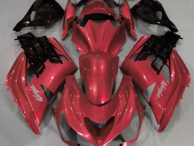 Vibrant Red 2012-2021 Kawasaki ZX14R Motorcycle Fairing