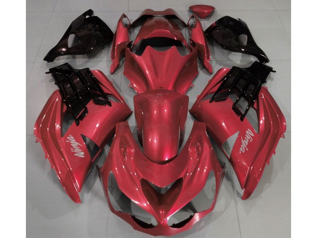 Vibrant Red 2012-2021 Kawasaki ZX14R Motorcycle Fairing