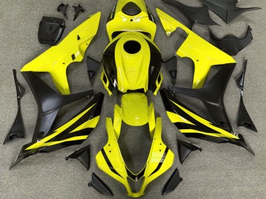 Yellow OEM Style 2007-2008 Honda CBR600RR Motorcycle Fairing