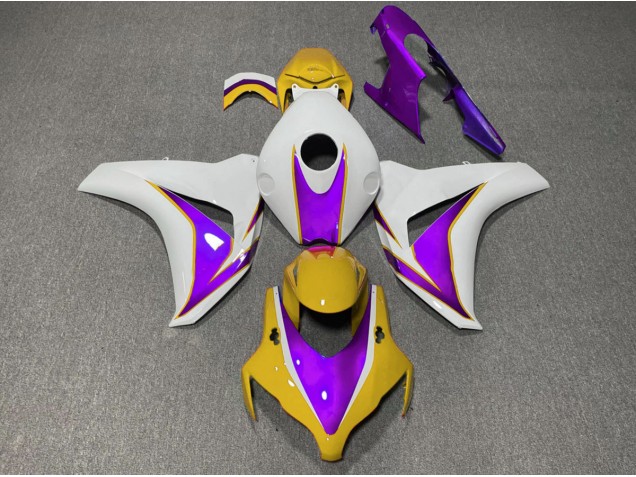 Yellow and Purple Gloss 2008-2011 Honda CBR1000RR Motorcycle Fairing